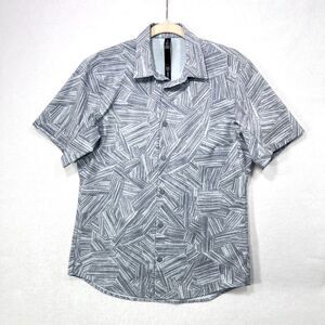 Lululemon Shirt Men Small Grey Airing Easy Short Sleeve Ventlight Mesh Stretch